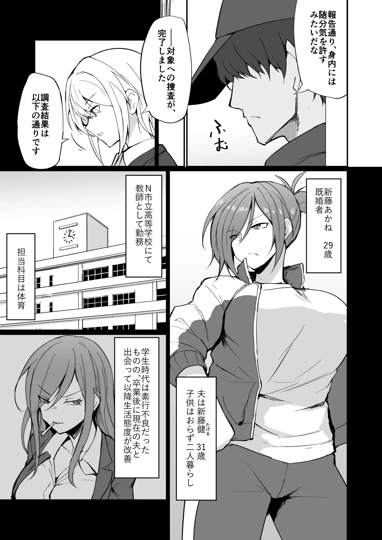 元ヤン人妻体育教師、堕ちる。 - page8