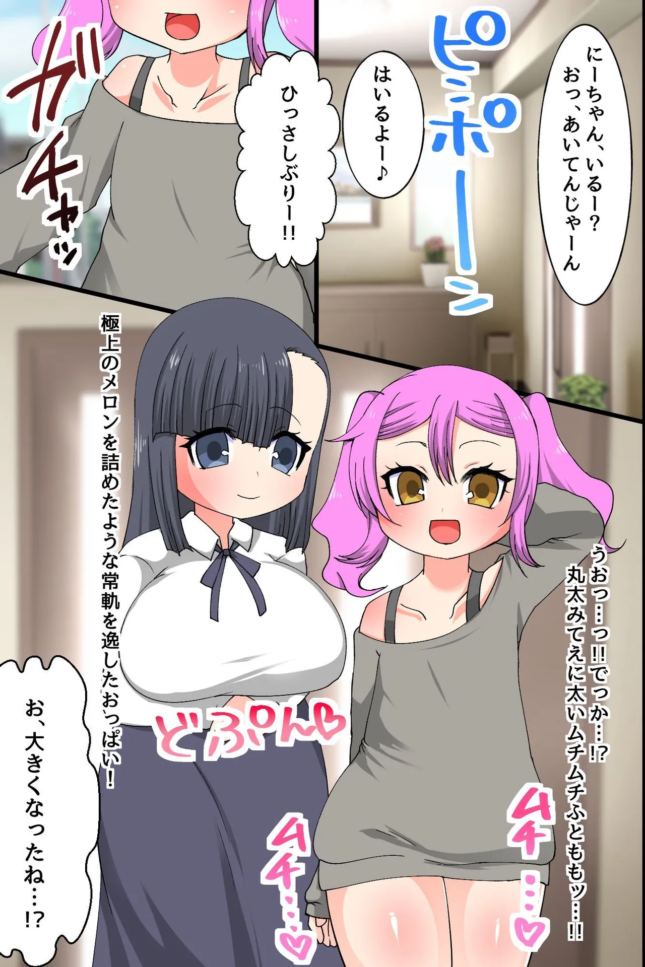 ビッチな姉妹はお兄ちゃんとセックスしたい！〜童貞兄といっぱいはじめての気持ちいいこと〜 - page3