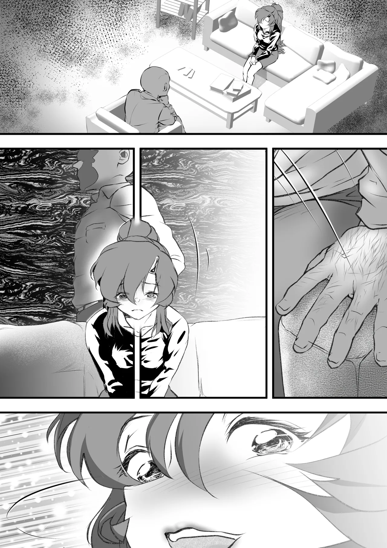 巨乳の新婚人妻さん マンガ家旦那の連載継続のため編集長と取引してNTR… - page36