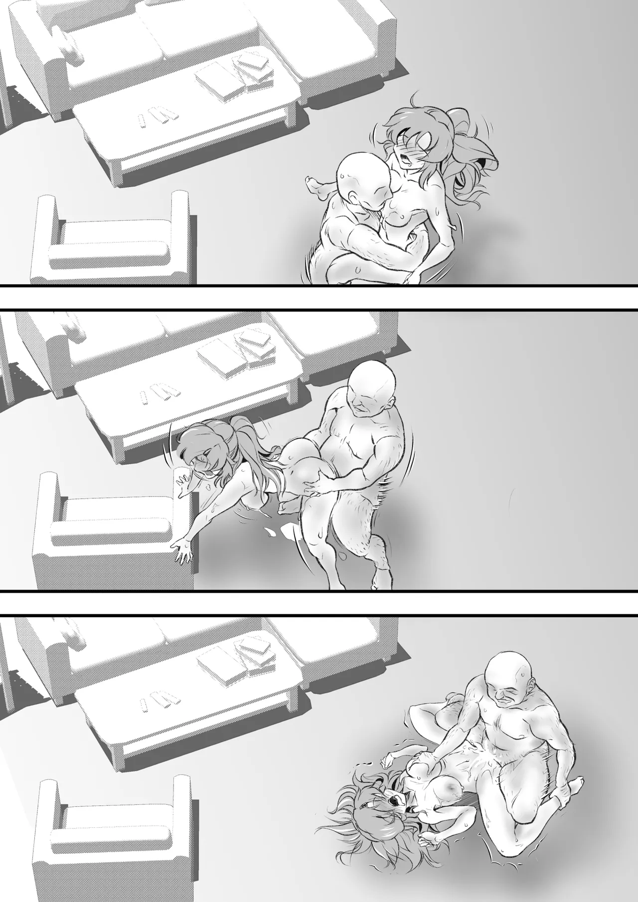 巨乳の新婚人妻さん マンガ家旦那の連載継続のため編集長と取引してNTR… - page50