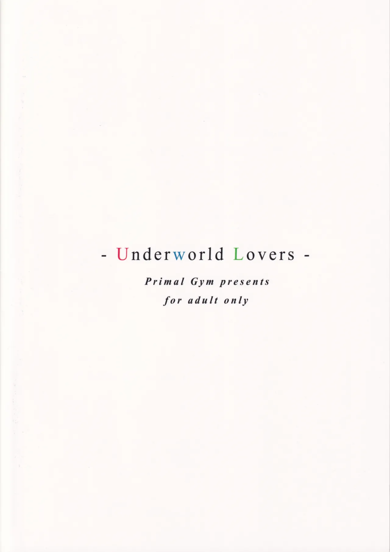 Underworld Lovers - page26