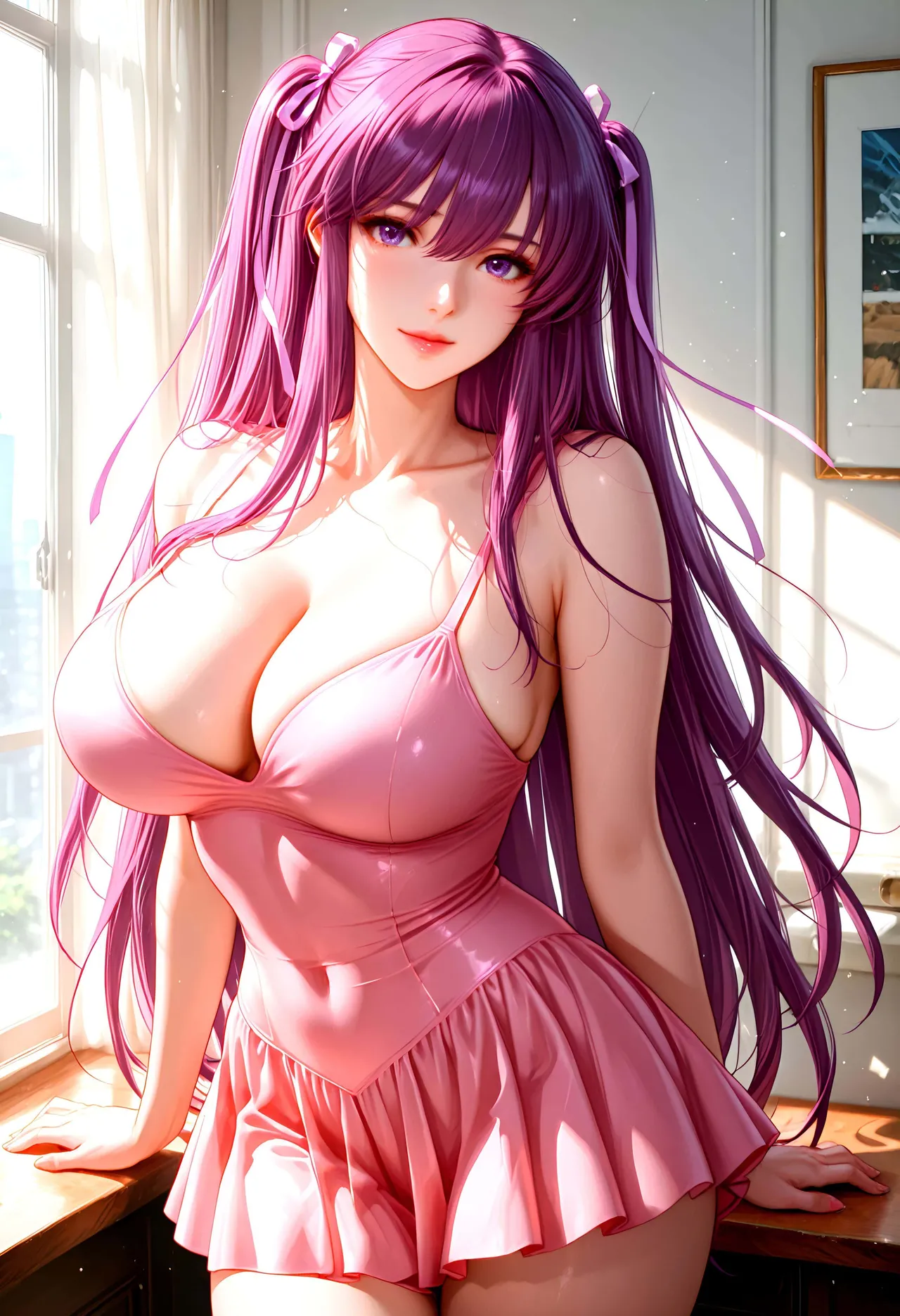 – Shiina Miyu (AI Generated) portrait
