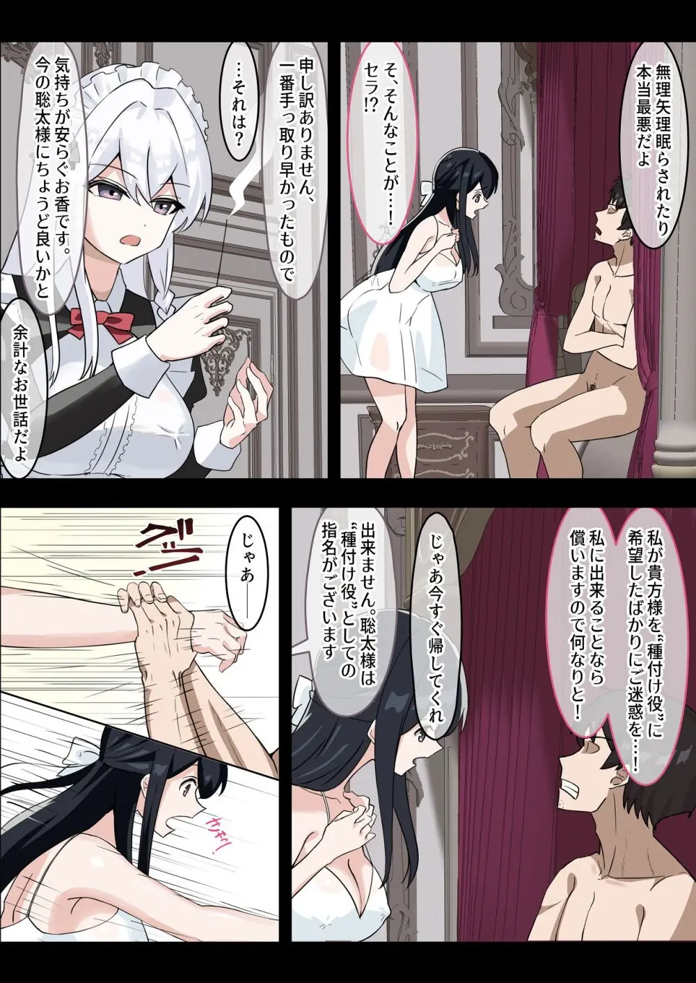 お嬢様の種付役にされた俺は、名家の令嬢を孕ませるほど種付け中出しをしてしまった…1 - page22