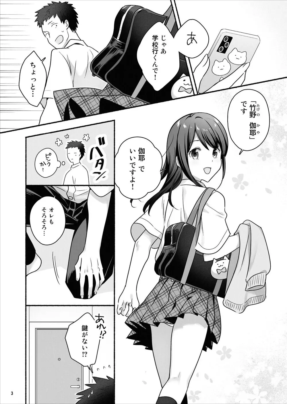 家出女子になつかれて毎日いちゃラブえっちすることになった話 - page4