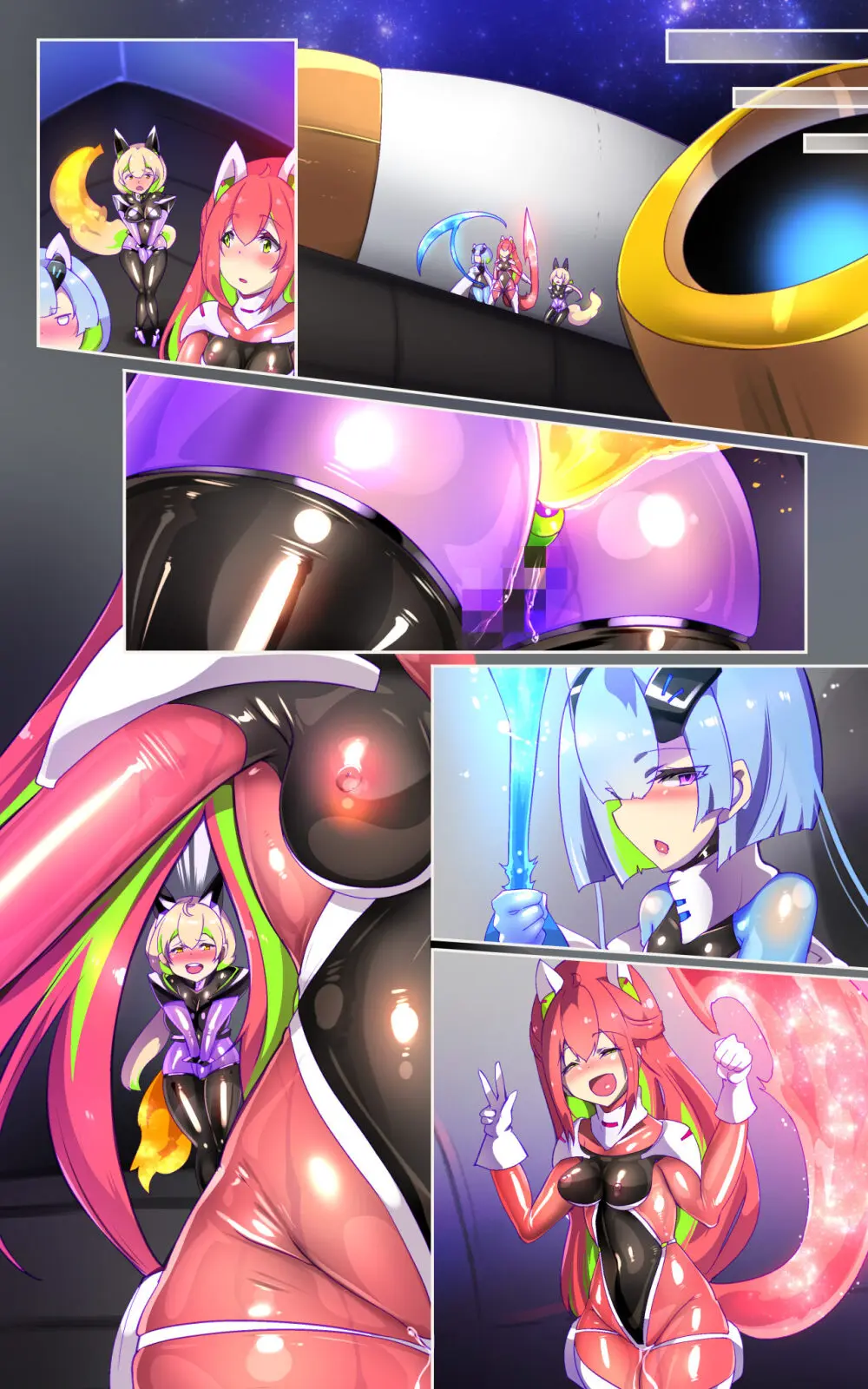 戦闘アンドロイドにTS転生して、とってもえっちな目にあって悪堕ちする漫画-戦光兵女プリッケ・ツァーナ- - page53