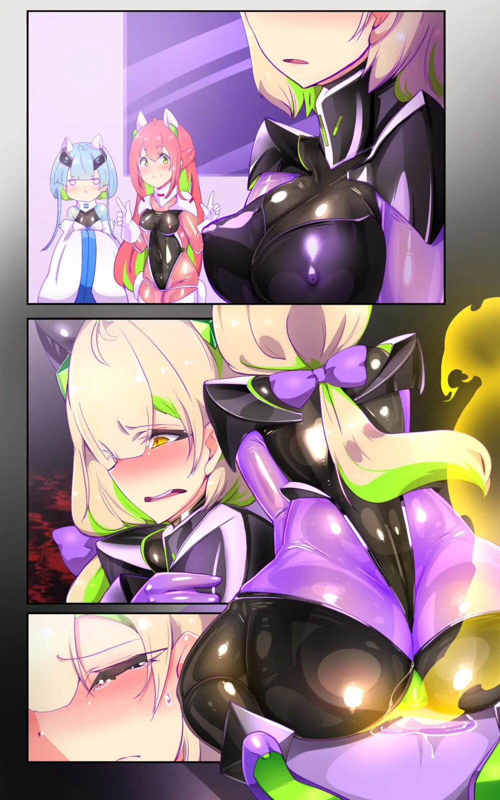 戦闘アンドロイドにTS転生して、とってもえっちな目にあって悪堕ちする漫画-戦光兵女プリッケ・ツァーナ- - page62
