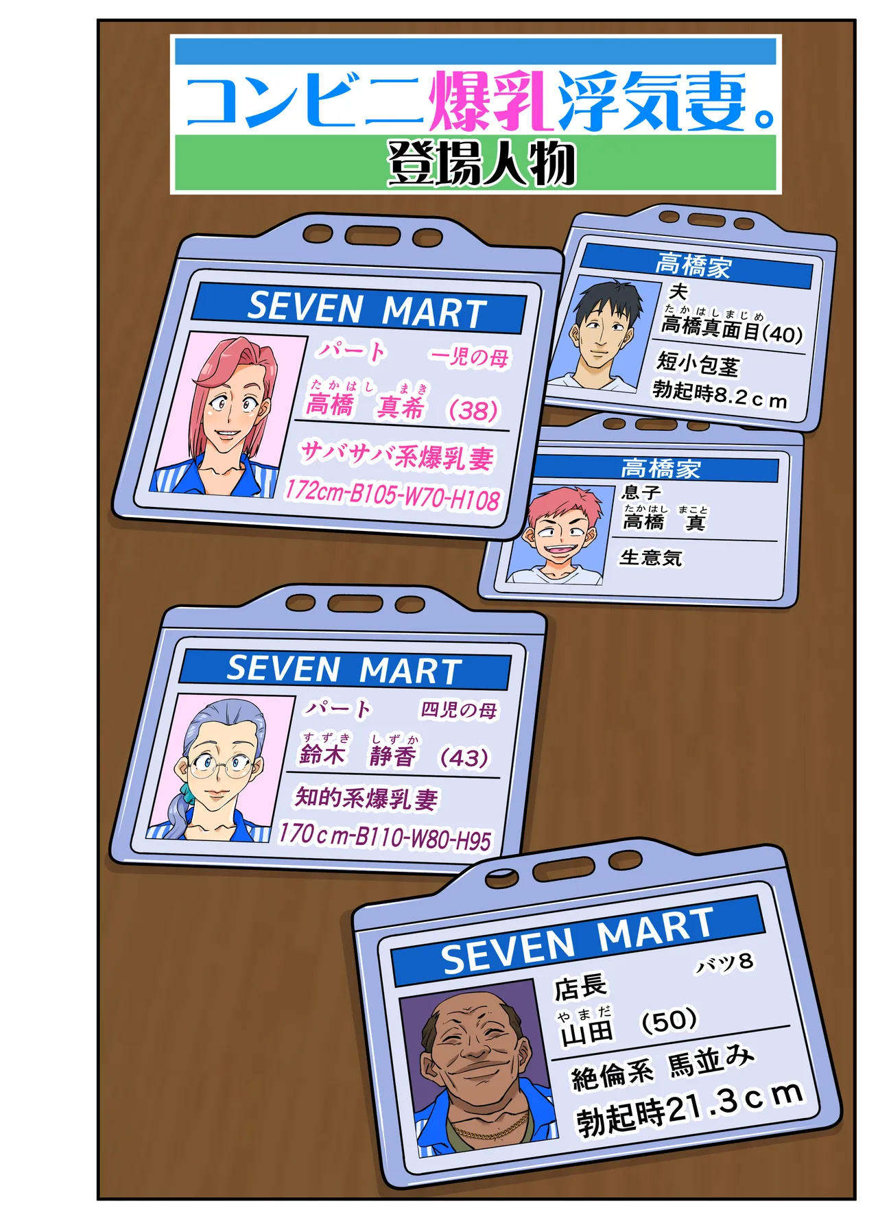 コンビニ爆乳浮気妻 - page5