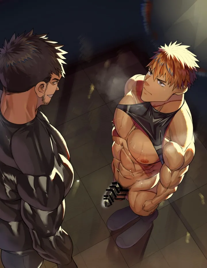 [たかおのがみ (といろ)] 変態覆面(スキン)で戦闘員化した筋肉ヒーロー、雑魚チンおっ勃てメスイキSEX!! - page41