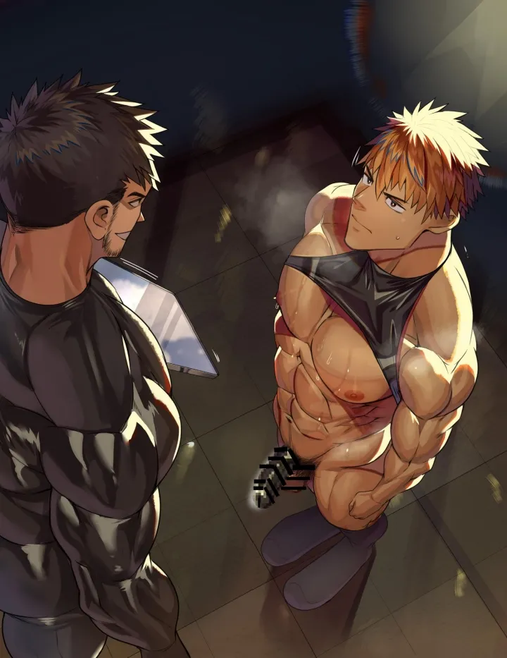 [たかおのがみ (といろ)] 変態覆面(スキン)で戦闘員化した筋肉ヒーロー、雑魚チンおっ勃てメスイキSEX!! - page43