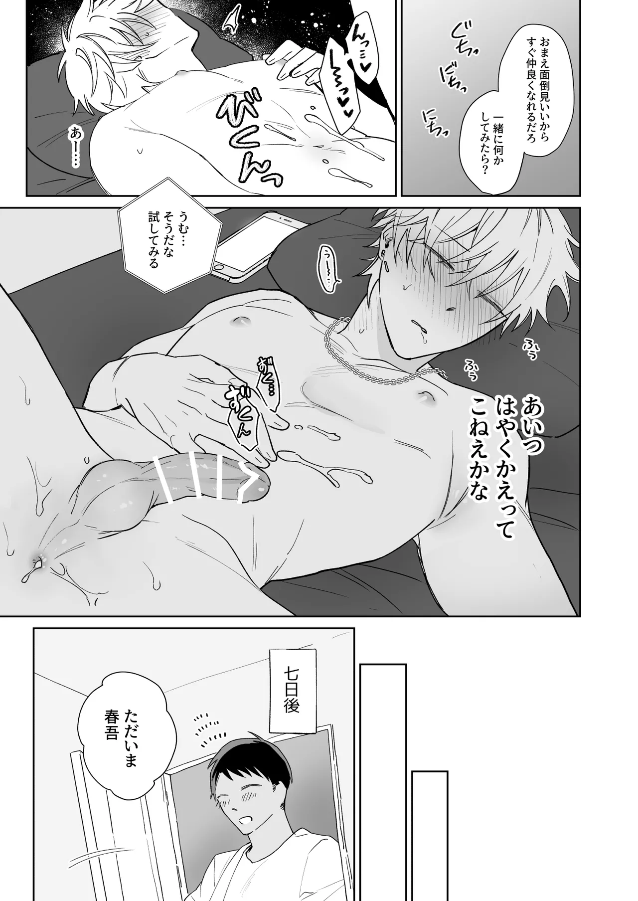 ビッチ君は上手に待てない - page18