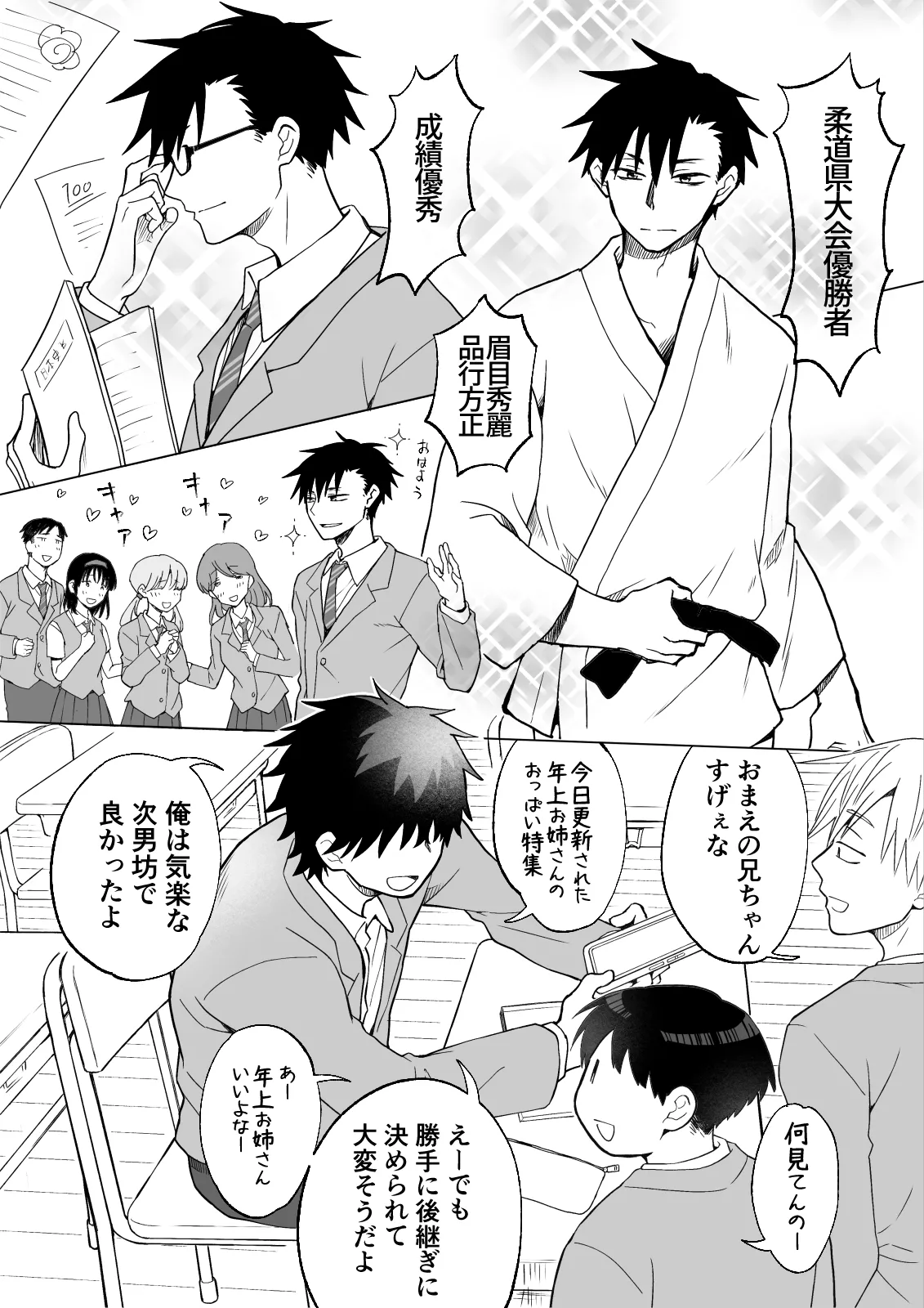 デキる兄が姉になってデキ損ないの弟を可愛がる話。 - page2