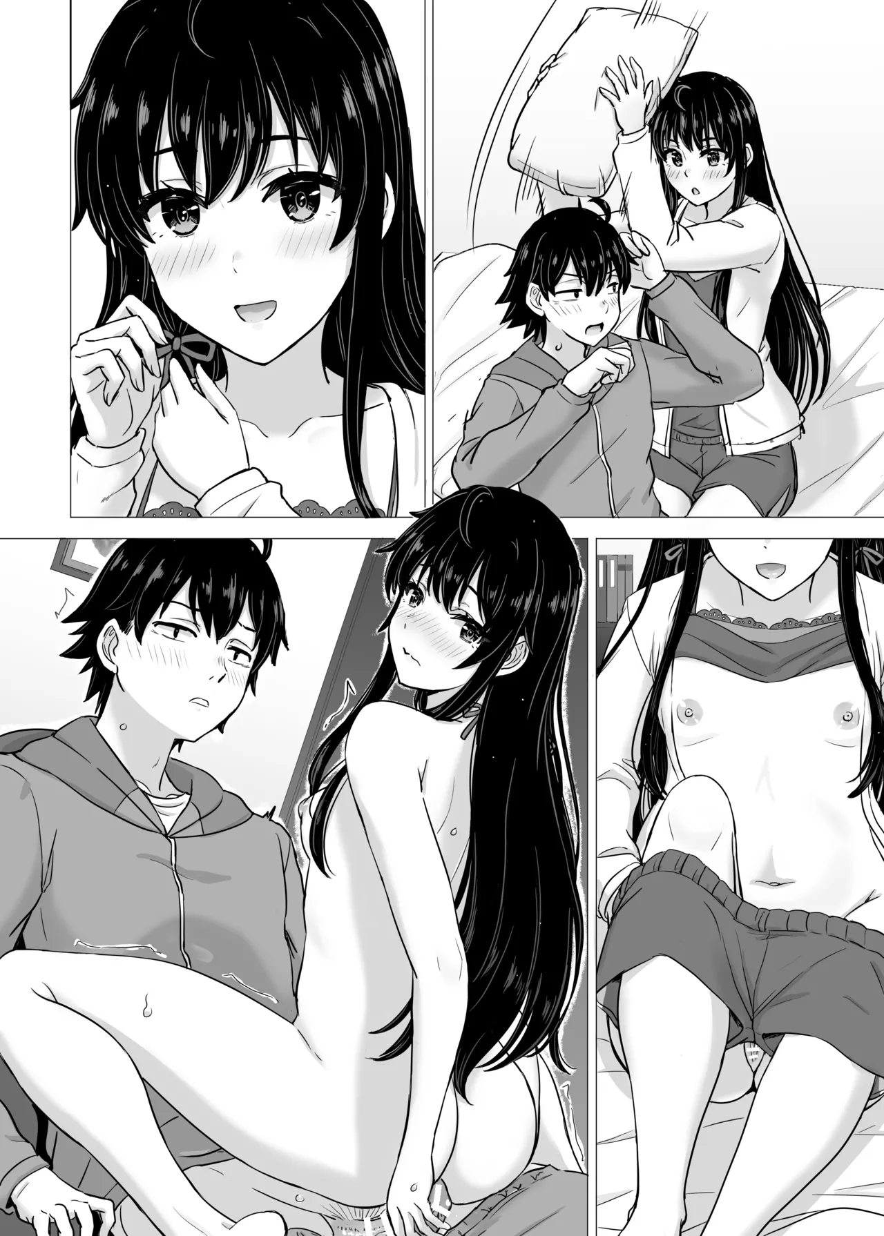 はじめての。雪ノ下雪乃と。 - page159