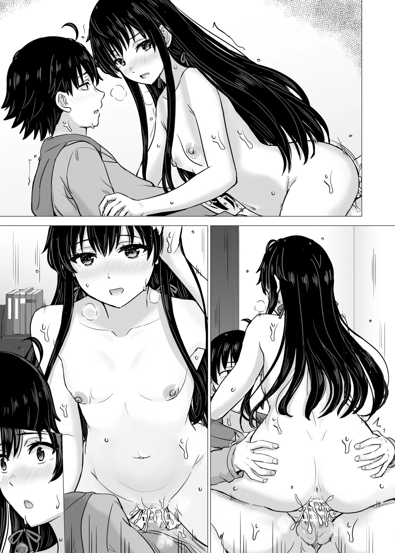 はじめての。雪ノ下雪乃と。 - page162