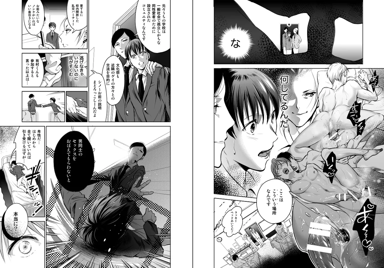 ノンケだけどホモにせまられたらビッチにならざるを得なかった! - page6