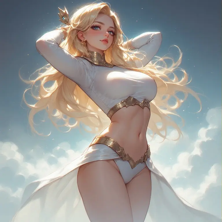 Angelic Supergirl [AI Generated]
