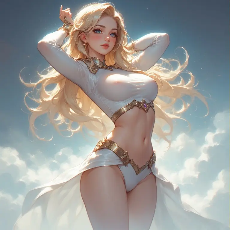 Angelic Supergirl [AI Generated] - page2