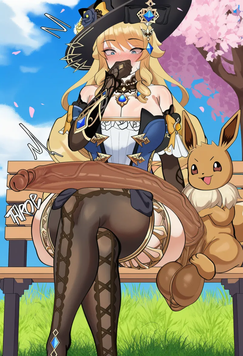 genshin impact x pokemon [AI Generated] - page35