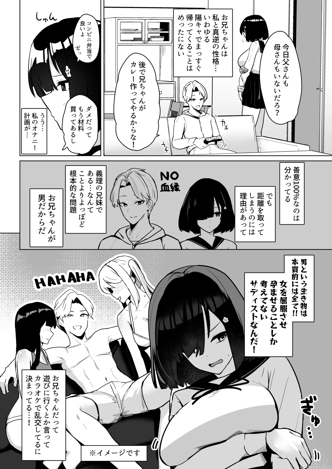 お兄ちゃんがマゾでした。 - page3