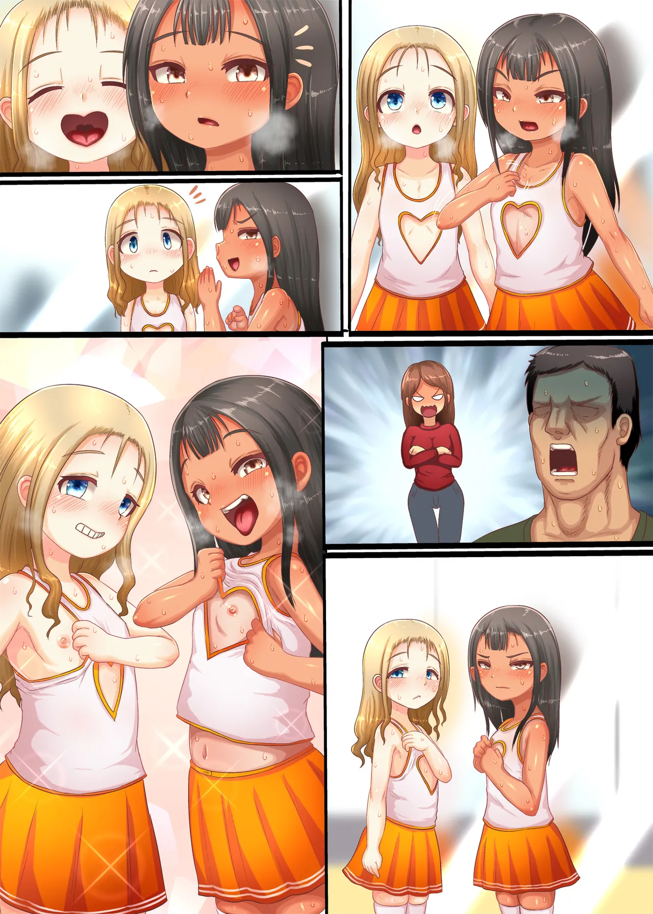 イタズラガキ!!ジムでガキがドスケベ誘惑 - page31