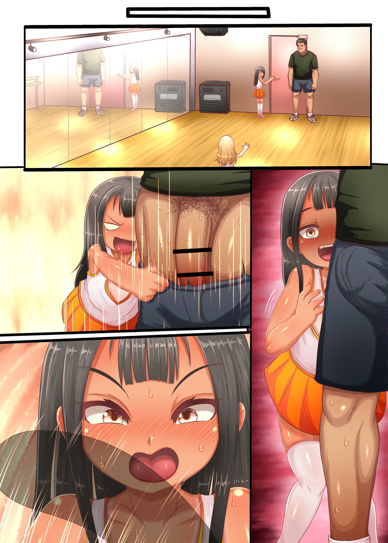 イタズラガキ!!ジムでガキがドスケベ誘惑 - page37