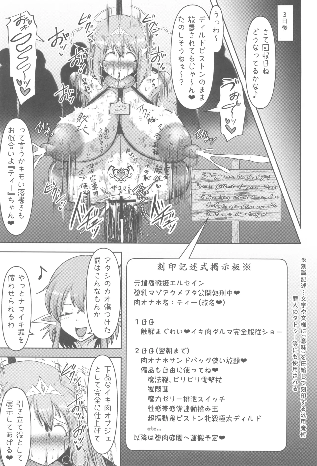 煌盾戦姫エルセイン 堕肉嘲罰 前編:戦姫獄悶恥刑 - page25