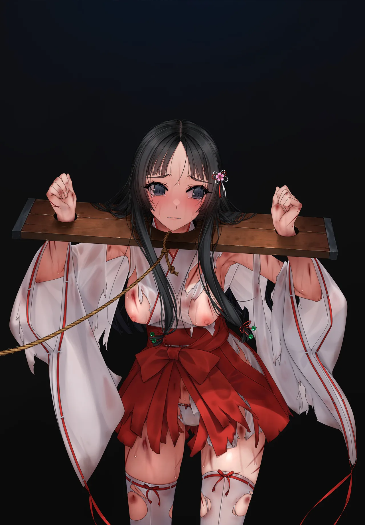 退魔巫女vsオーク - page28