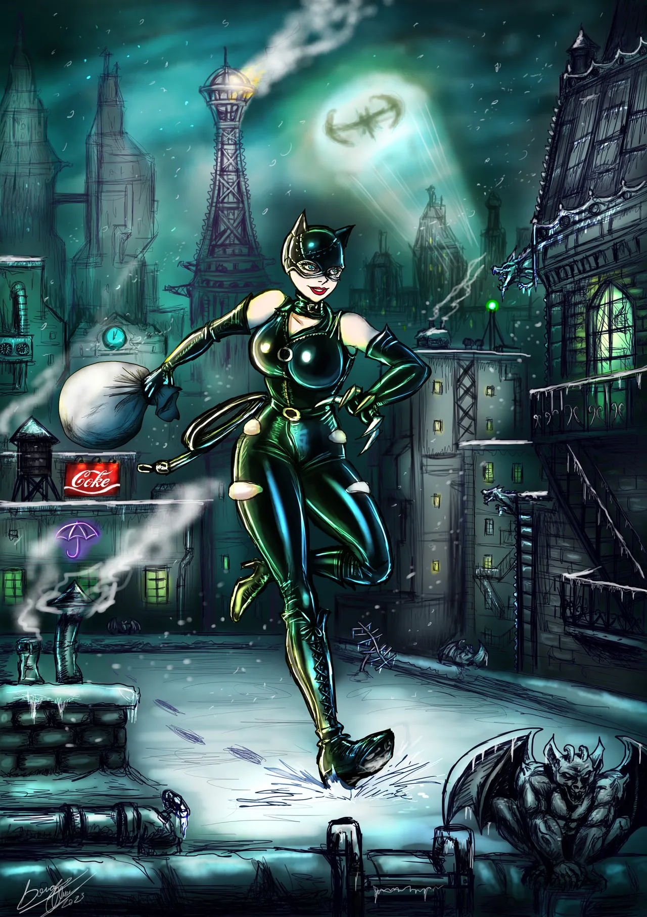 Catwoman Death and Destruction 2 (GURO)