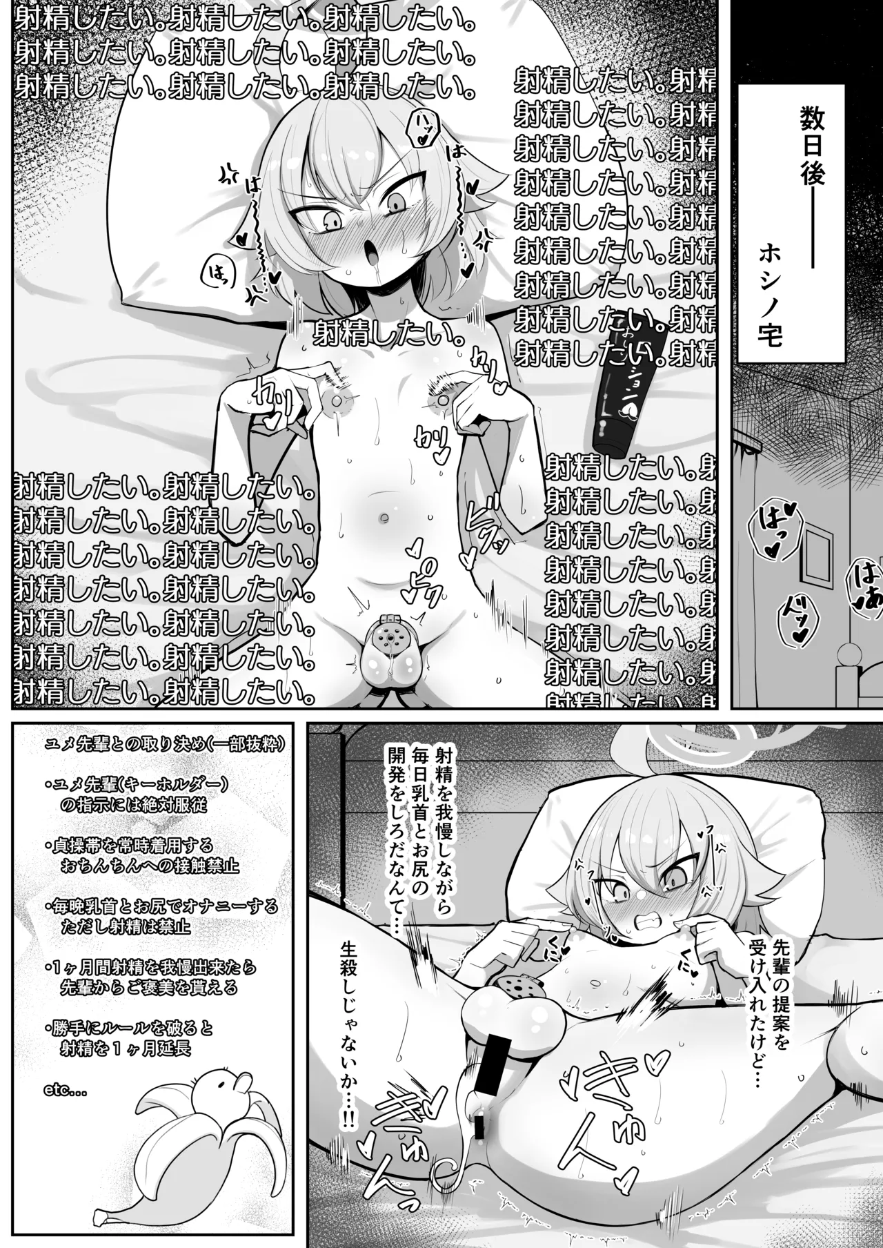 ふたなりマゾホシノちゃんVSドSユメ先輩 - page14