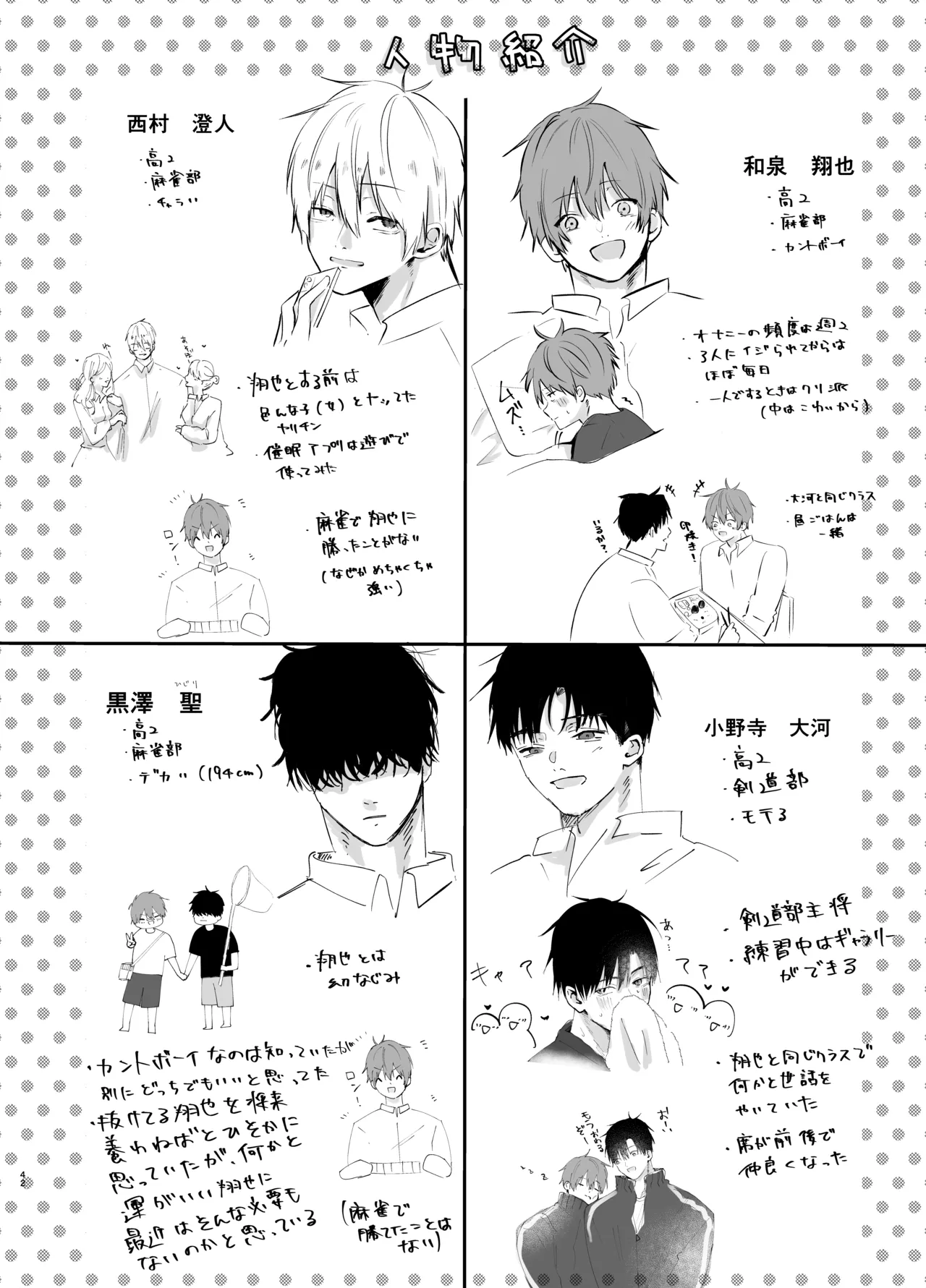 いつメンに..アプリ.使わ.れてカント..ボーイがバレた話 {JP} - page42