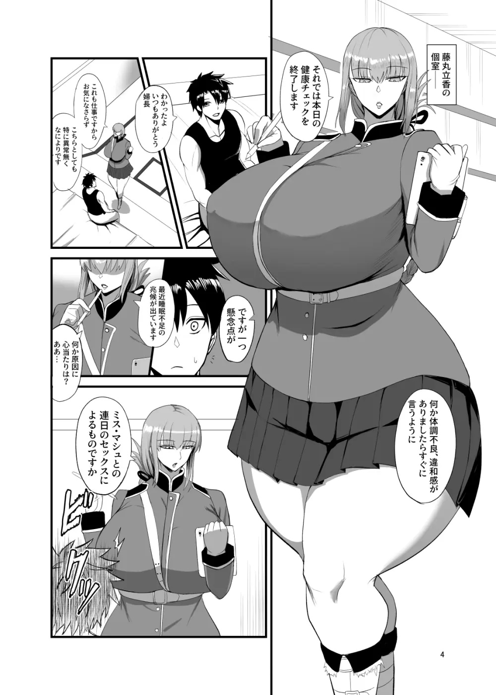 それでは今晩の性機能検査を開始します（はぁと）(Fate/Grand Order) - page3