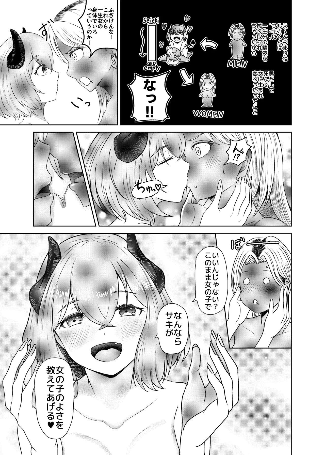 らめぇ！これ以上は・・・女の子になりゅうううううっ！ - page16