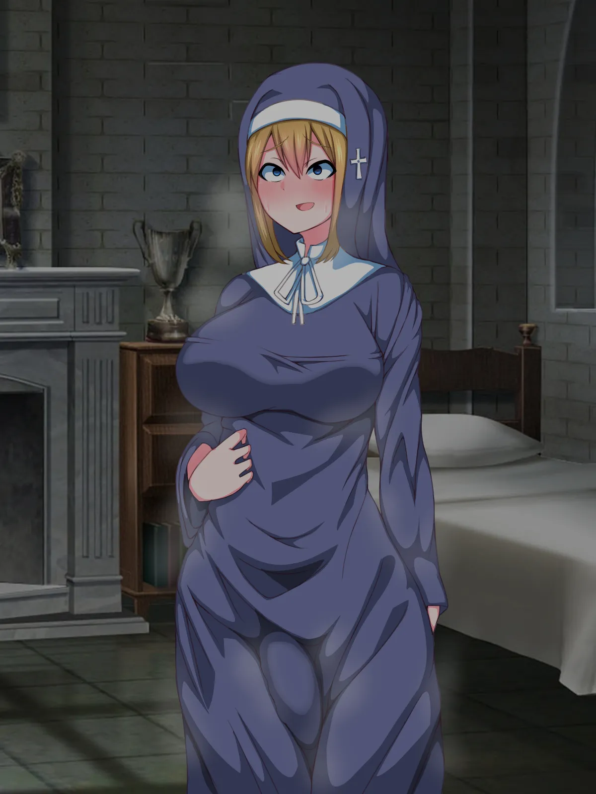 There's No Way This Futanari Nun Will Lose to the Pleasures of Immoral Ejaculation! - page42