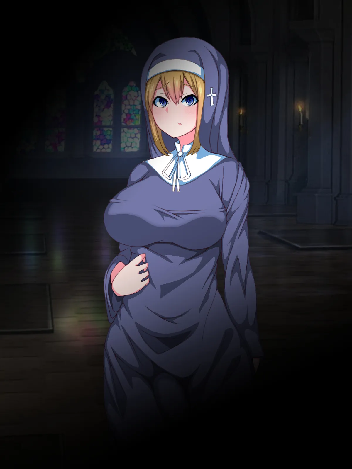 There's No Way This Futanari Nun Will Lose to the Pleasures of Immoral Ejaculation! - page6