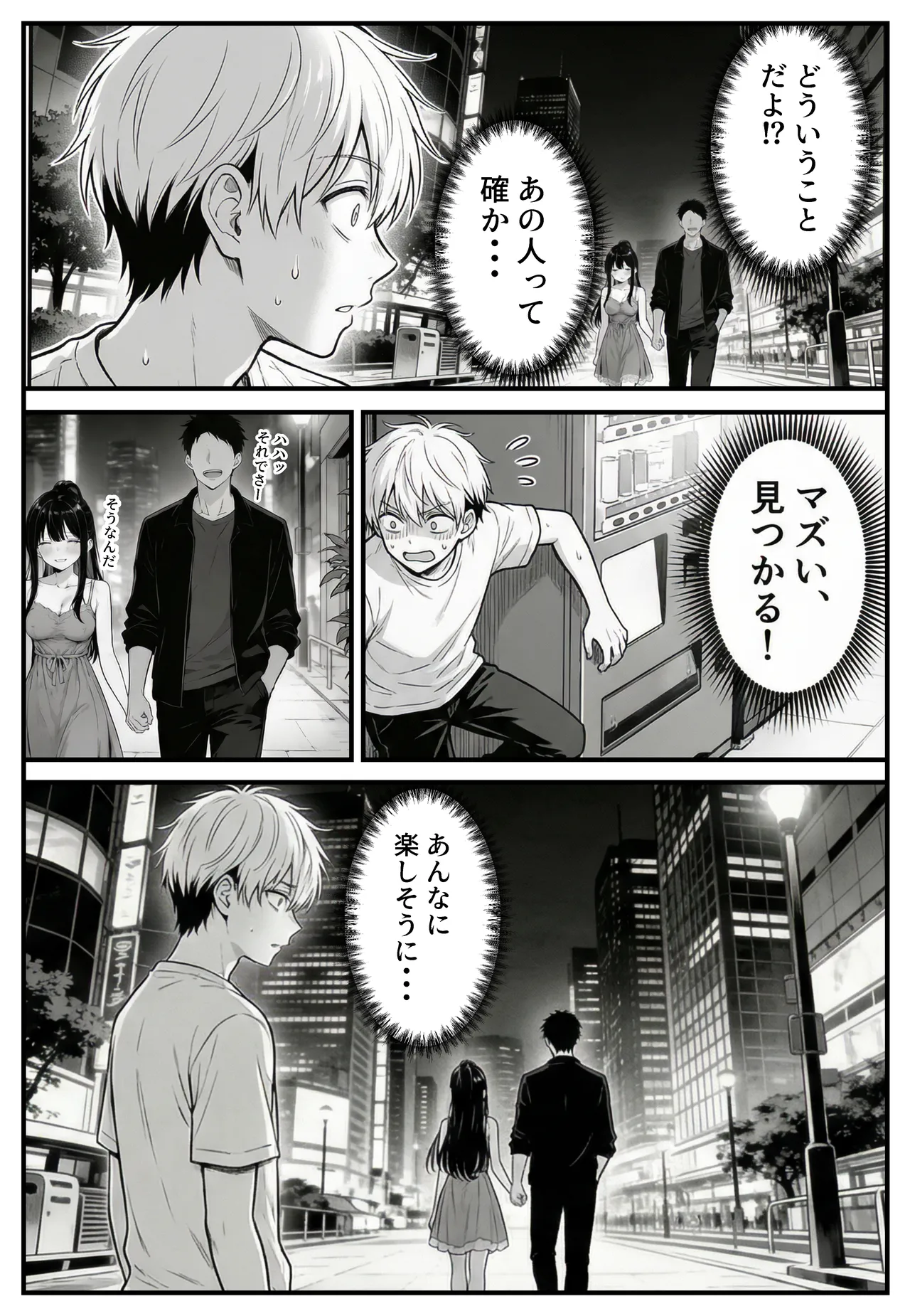 幼馴染みの彼には言えない私と義父のウラのカオ [AI生成] - page49