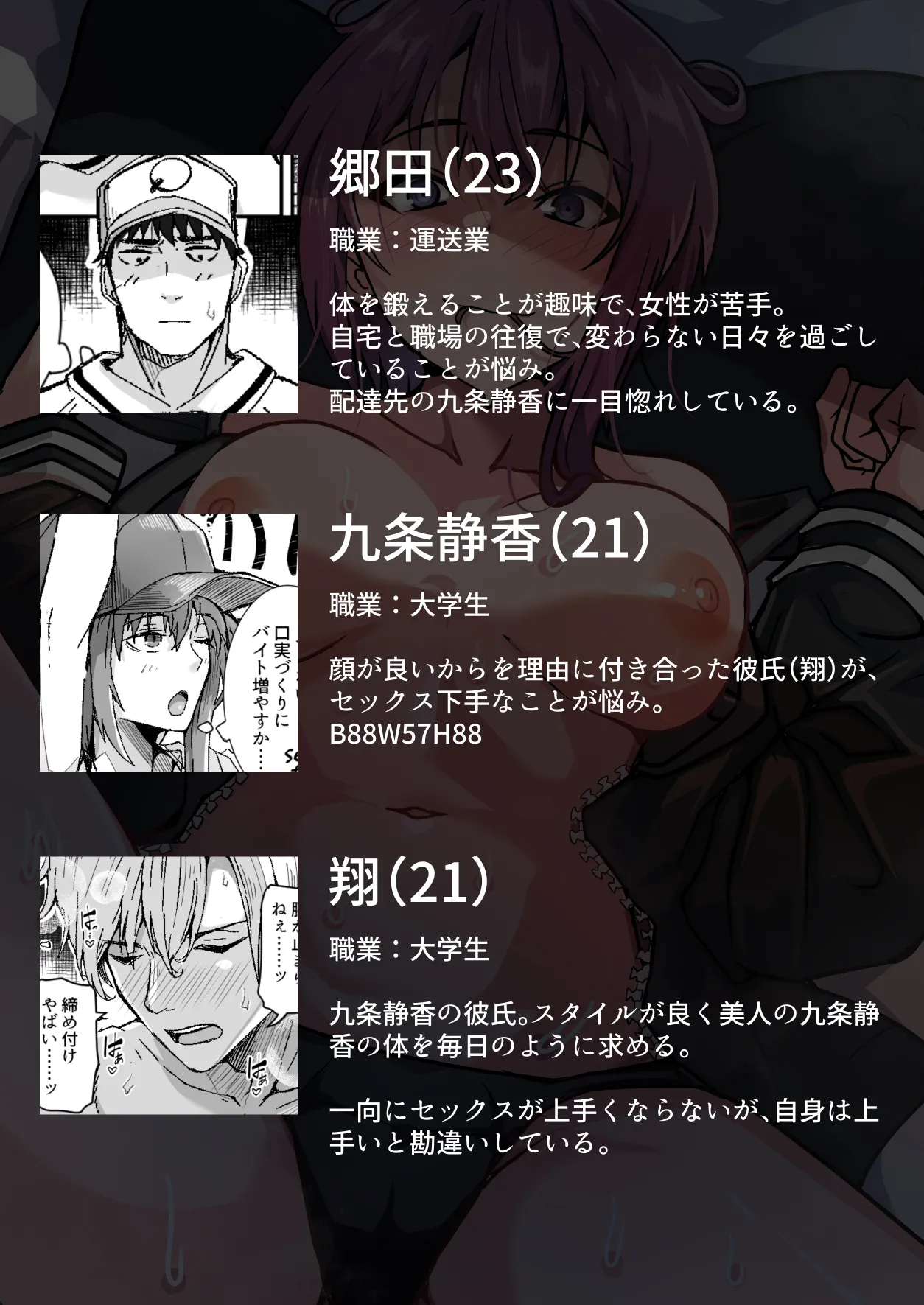 配達員の俺、配達先の美人JDと縁あってエッチできた件 - page2