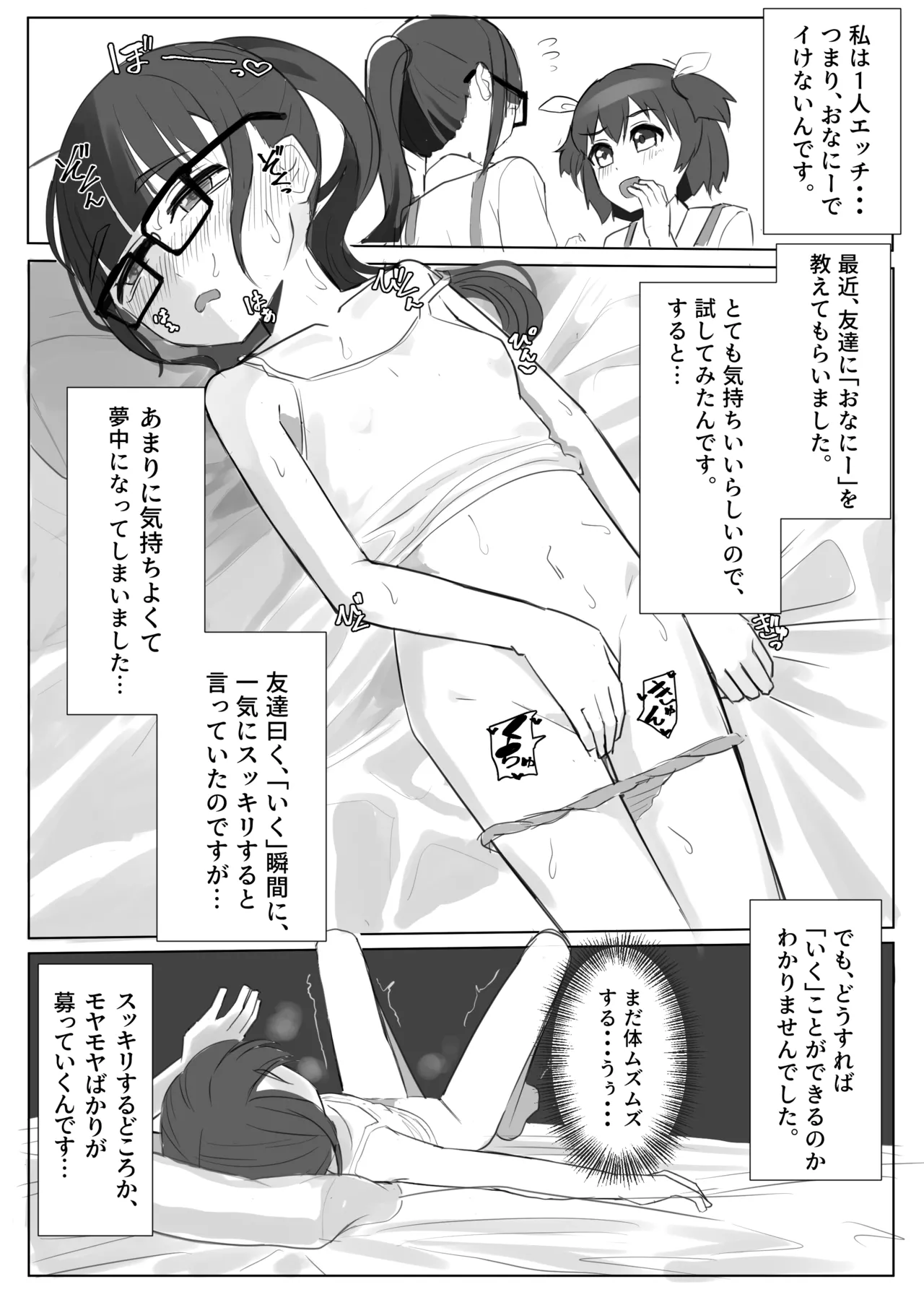 メガネロリが初イキしてから、自慰依存症になるまで - page6