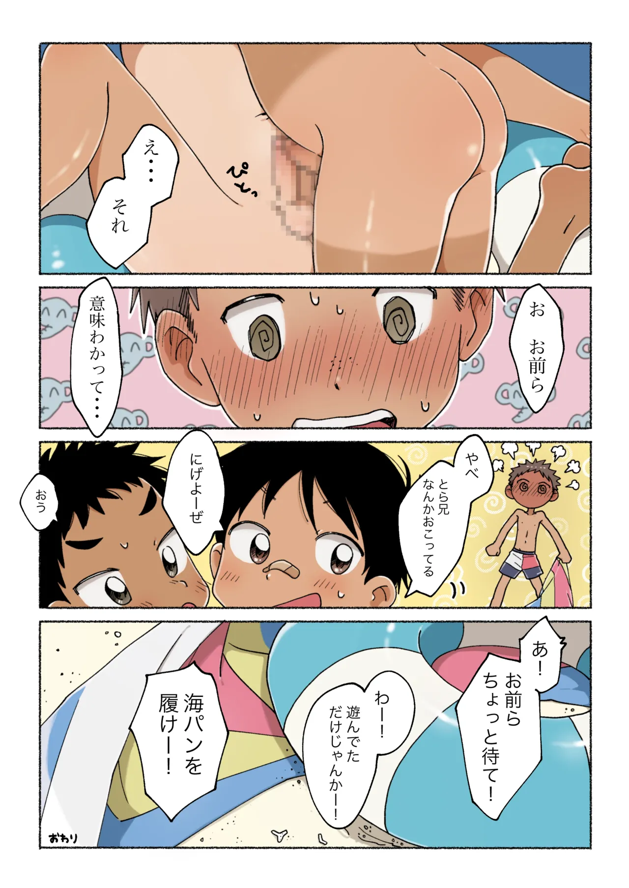 とある夏の海での出来事 - page2