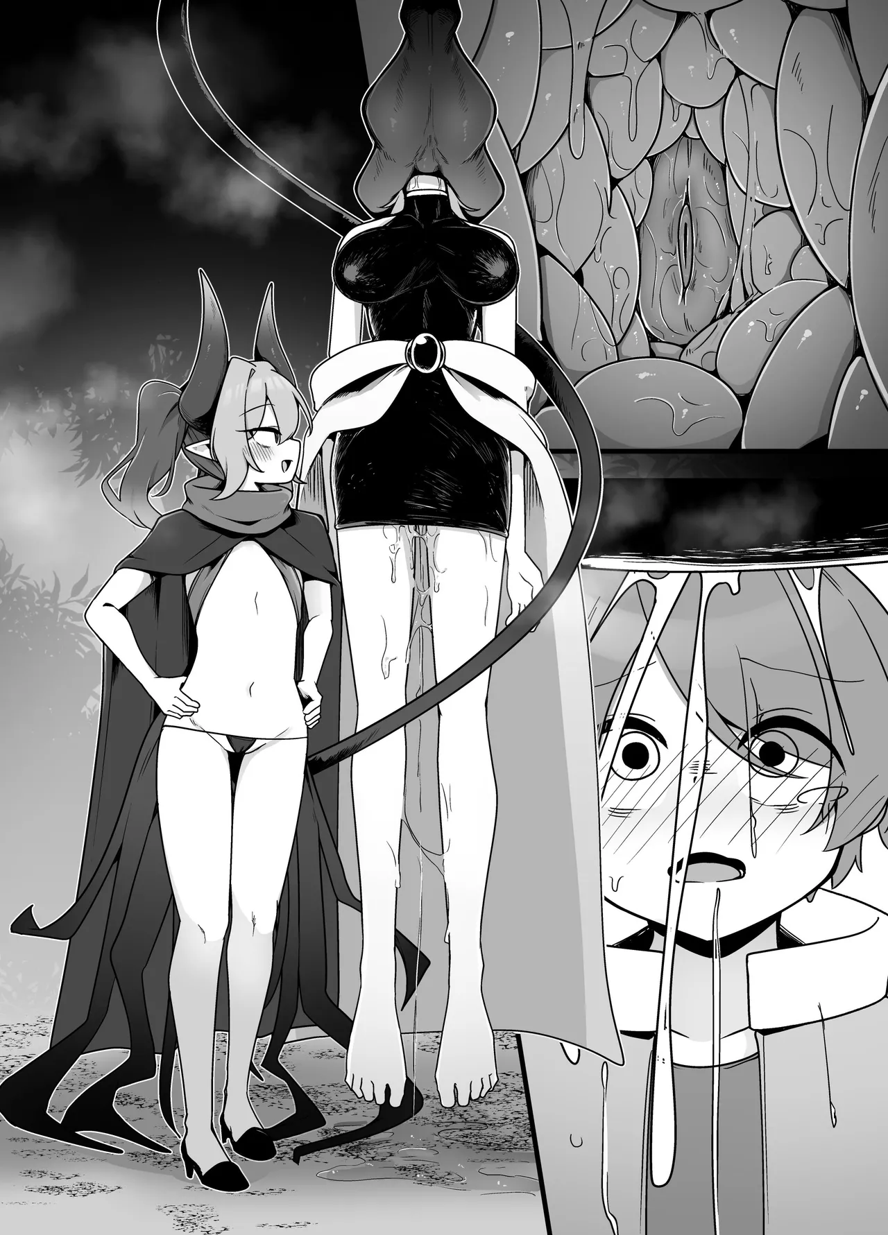 メスガ×サキュバスのマゾペットになる話 - page27