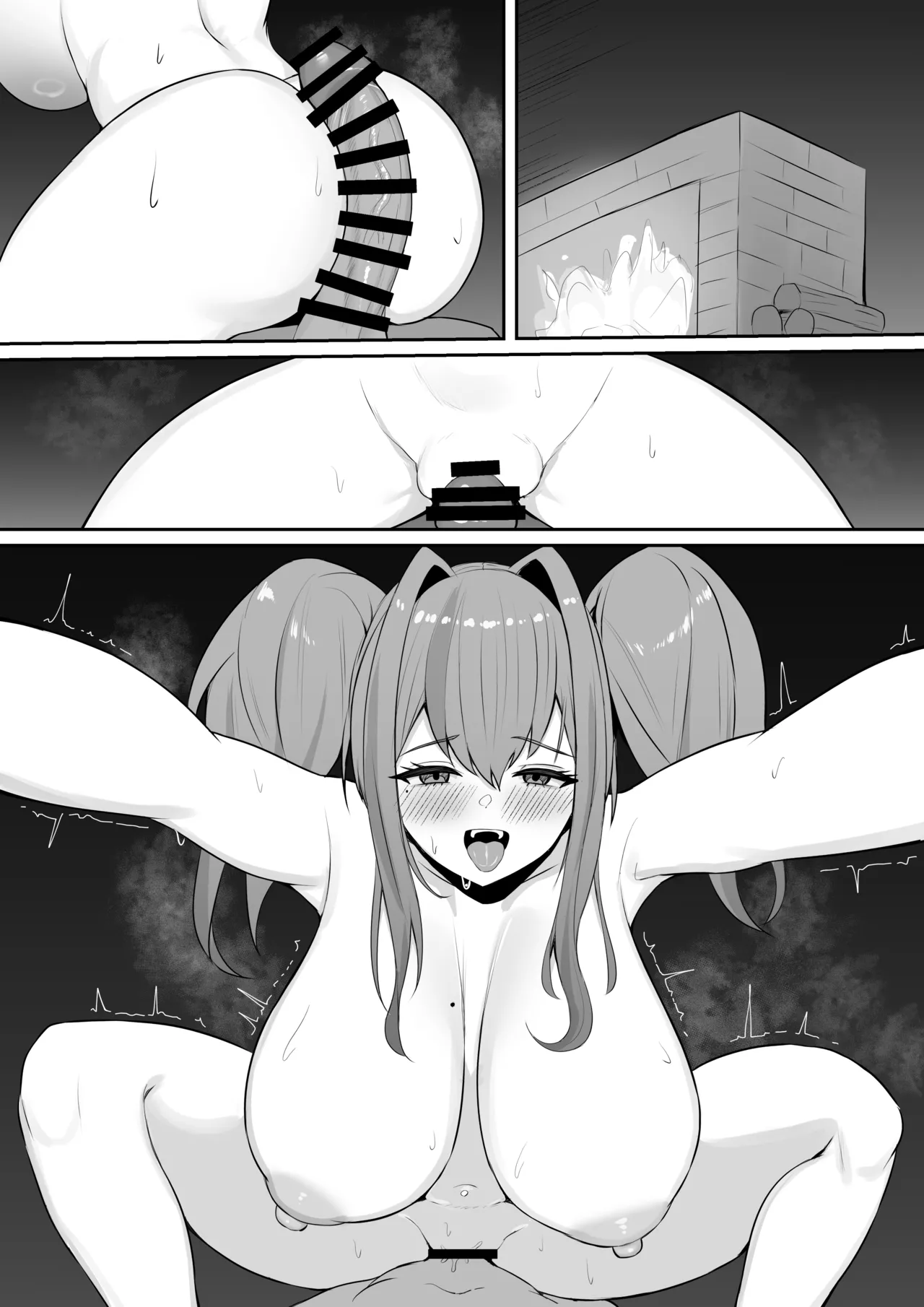 良い雰囲気になったブレマートンといちゃラブ孕ませえっち - page9