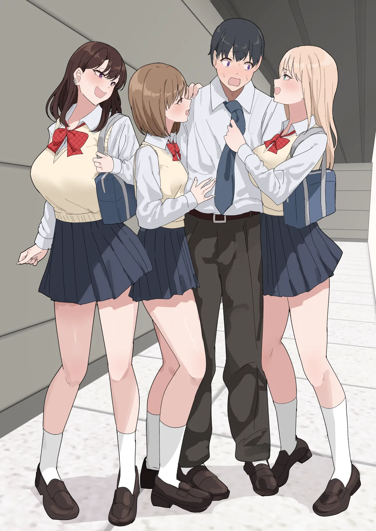 ギャルを分からせたでかちんぽ - page2