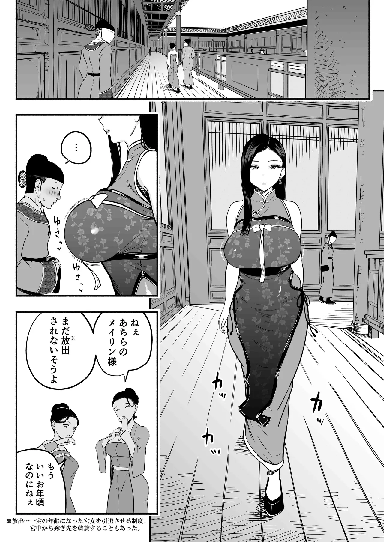 皇帝の指南役 -クールな宮女の筆おろし子作り指導- - page11