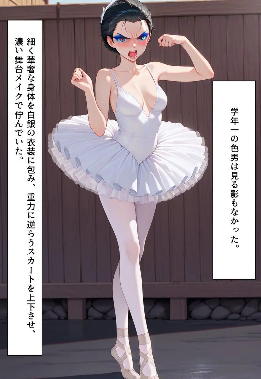 困惑の白鳥 トゥシューズを履かされた男たち - page111