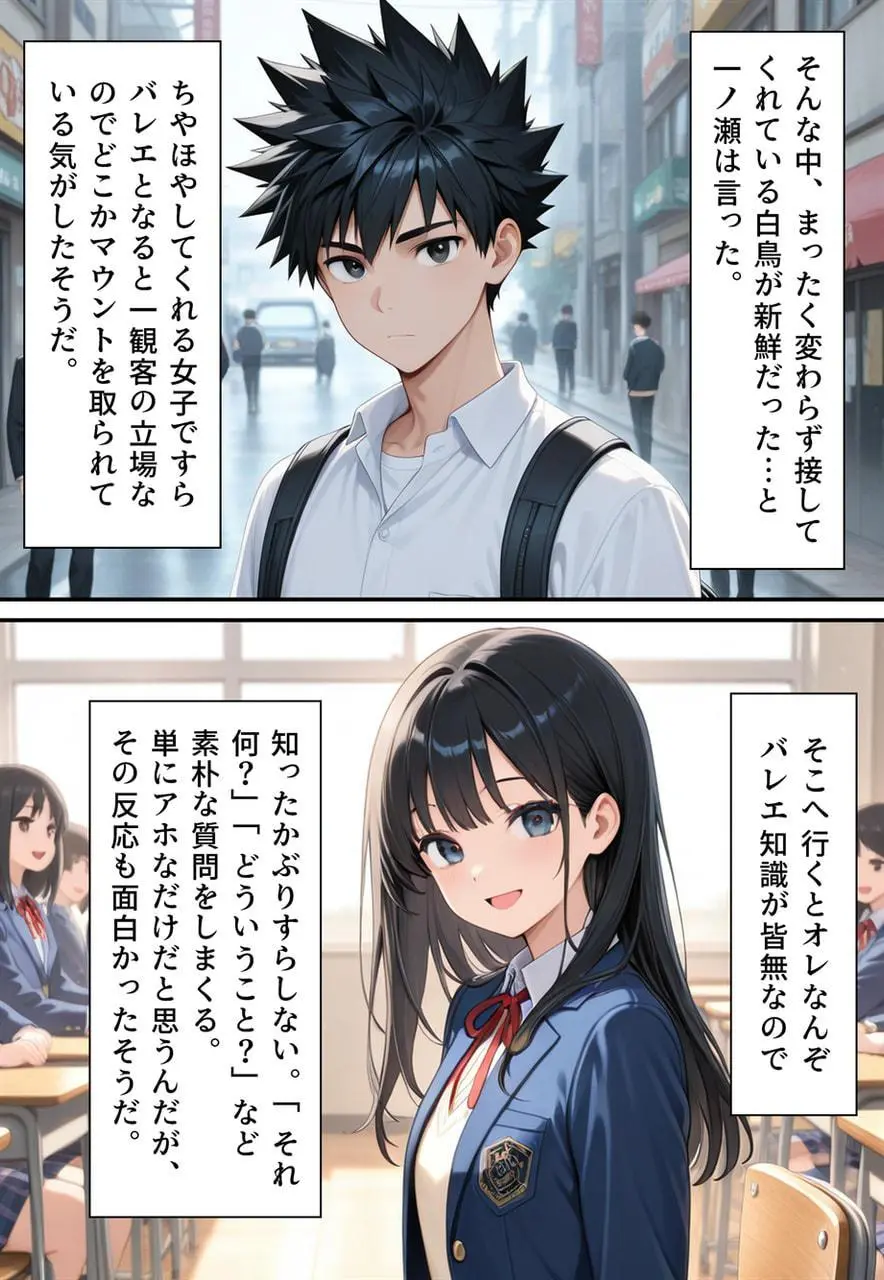 困惑の白鳥 トゥシューズを履かされた男たち - page18