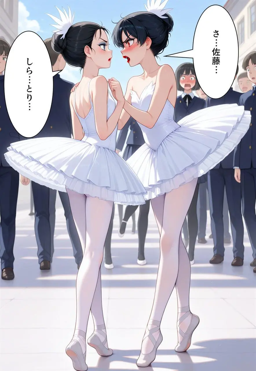 困惑の白鳥 トゥシューズを履かされた男たち - page188