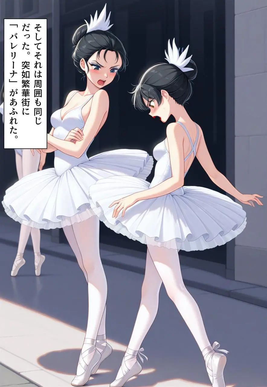 困惑の白鳥 トゥシューズを履かされた男たち - page189