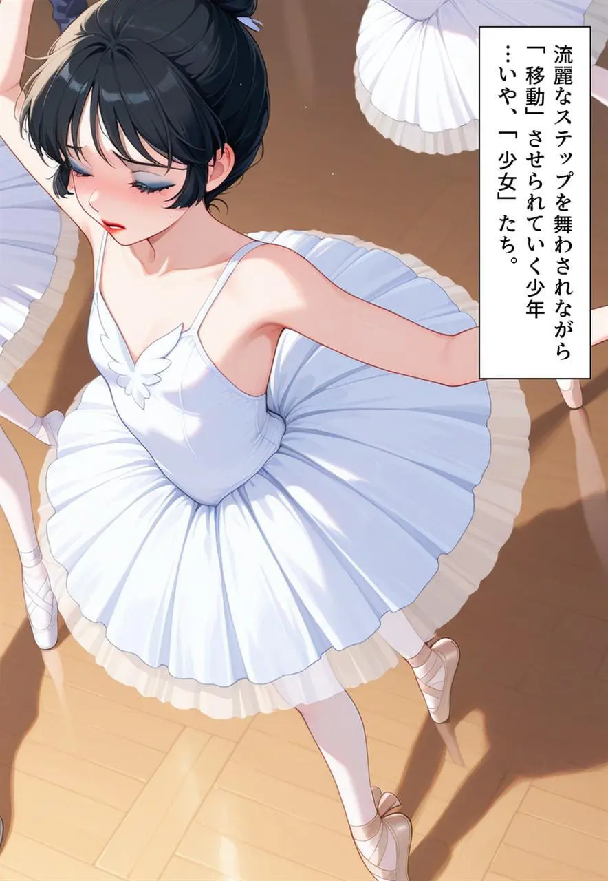 困惑の白鳥 トゥシューズを履かされた男たち - page200