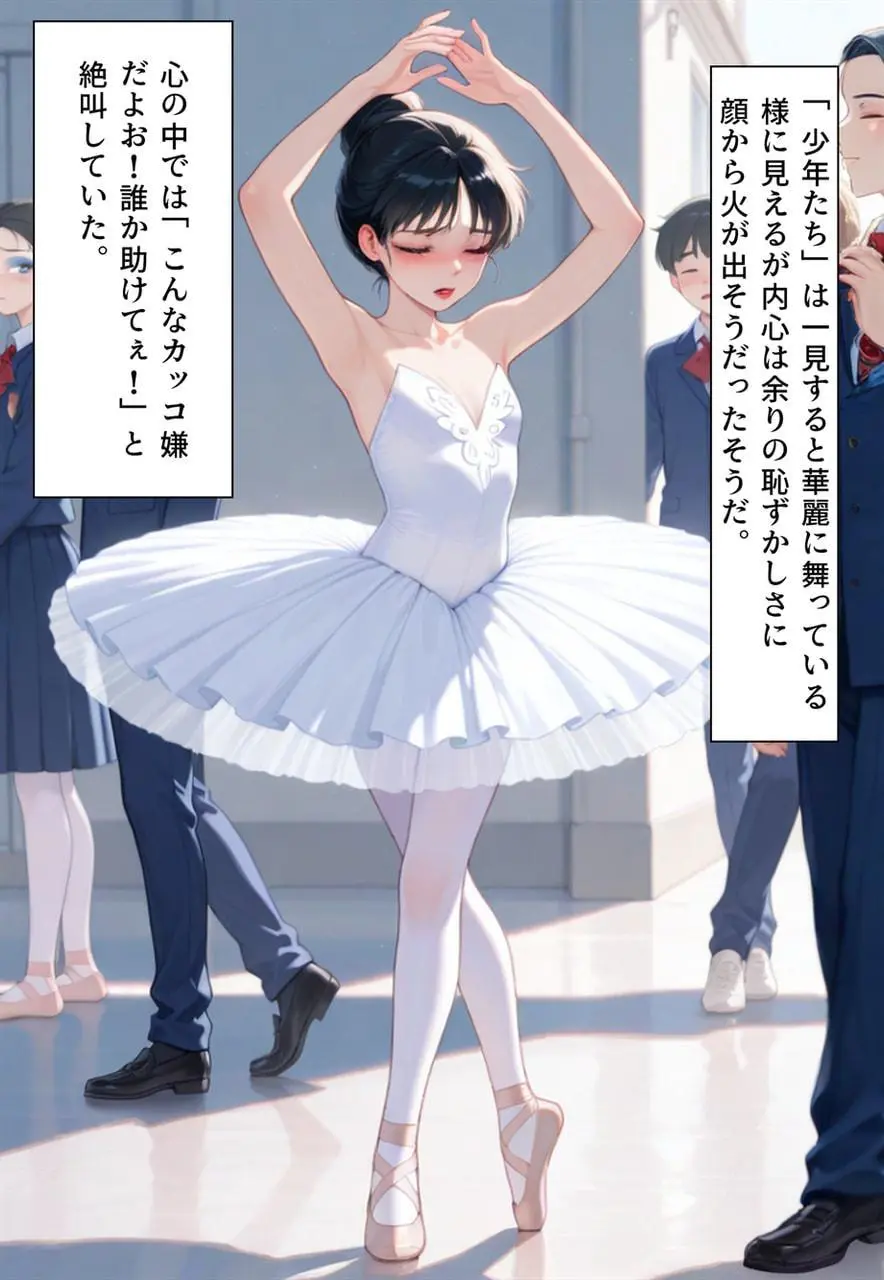 困惑の白鳥 トゥシューズを履かされた男たち - page205