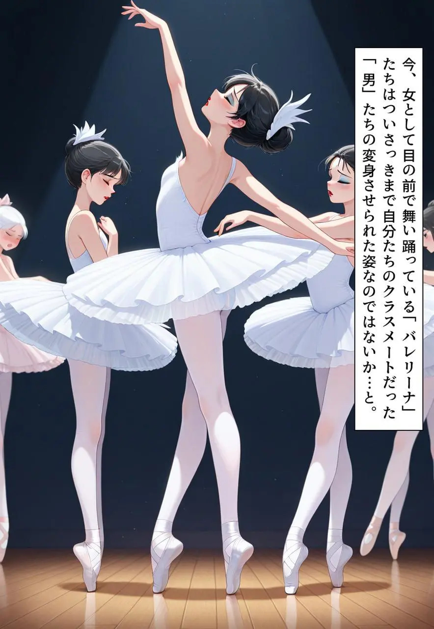 困惑の白鳥 トゥシューズを履かされた男たち - page258