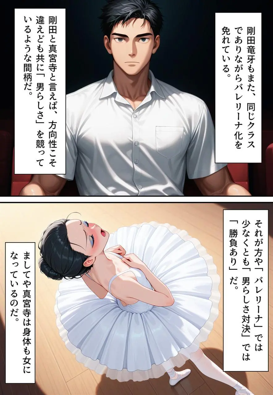 困惑の白鳥 トゥシューズを履かされた男たち - page261