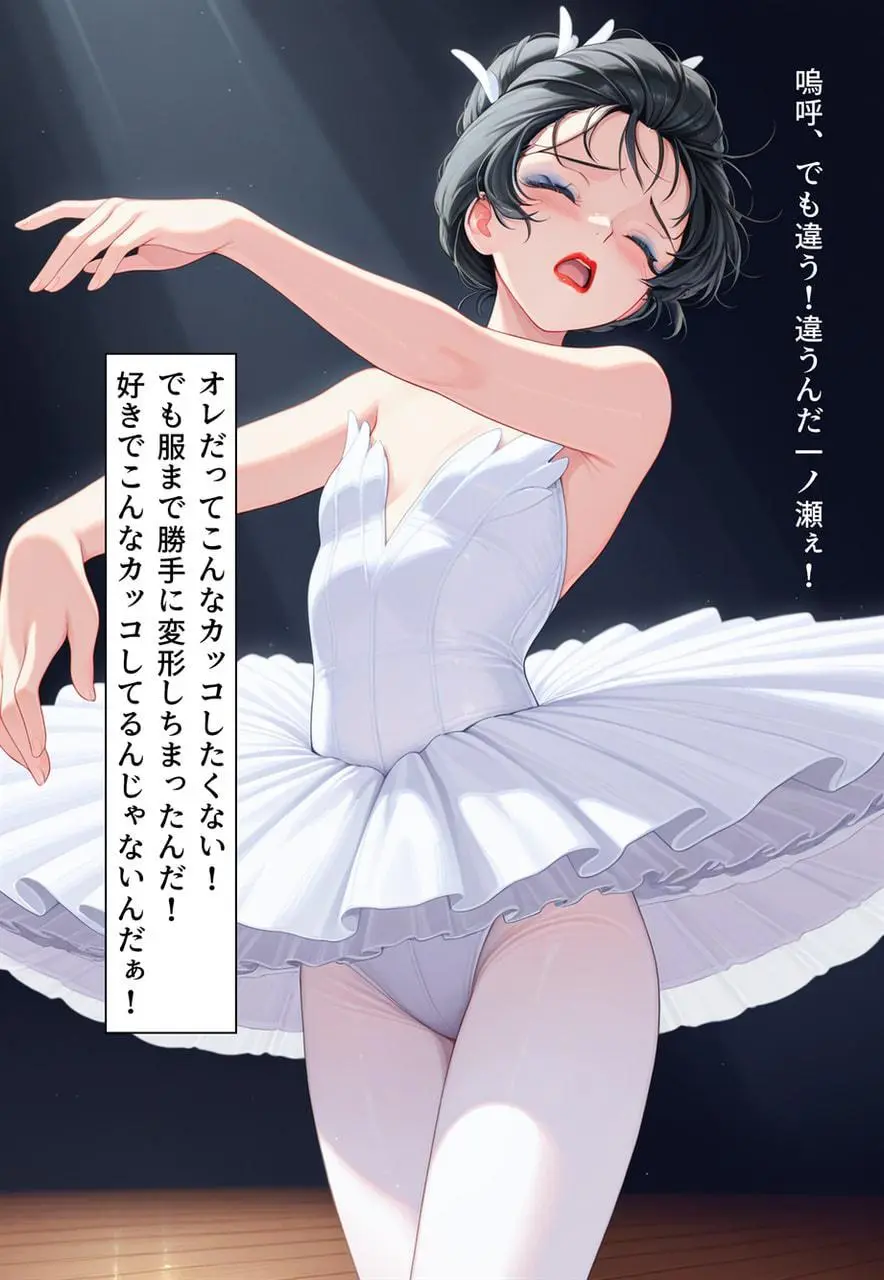 困惑の白鳥 トゥシューズを履かされた男たち - page271